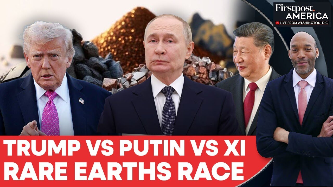 Trump Seeks Rare Earths From Central Asia Amid Tensions With Russia, China | Firstpost America |N18G