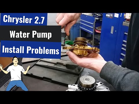 Chrysler 2.7L Water Pump Installation Problems - Part I