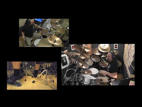 A little crazy but extremely cool Double Bass & 3 HiHats Groove