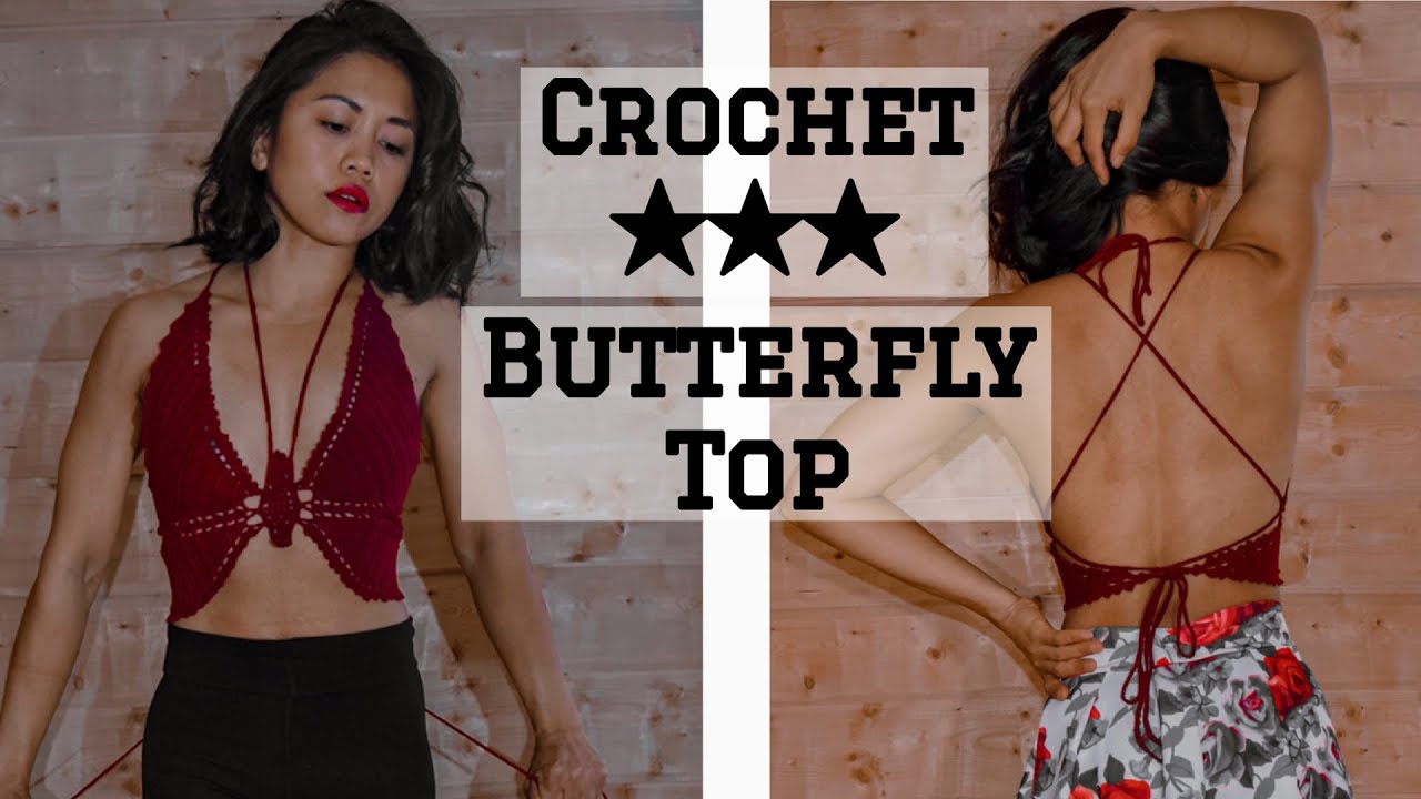 15 Best Easy Butterfly Crochet Top Patterns » Make & Do Crew