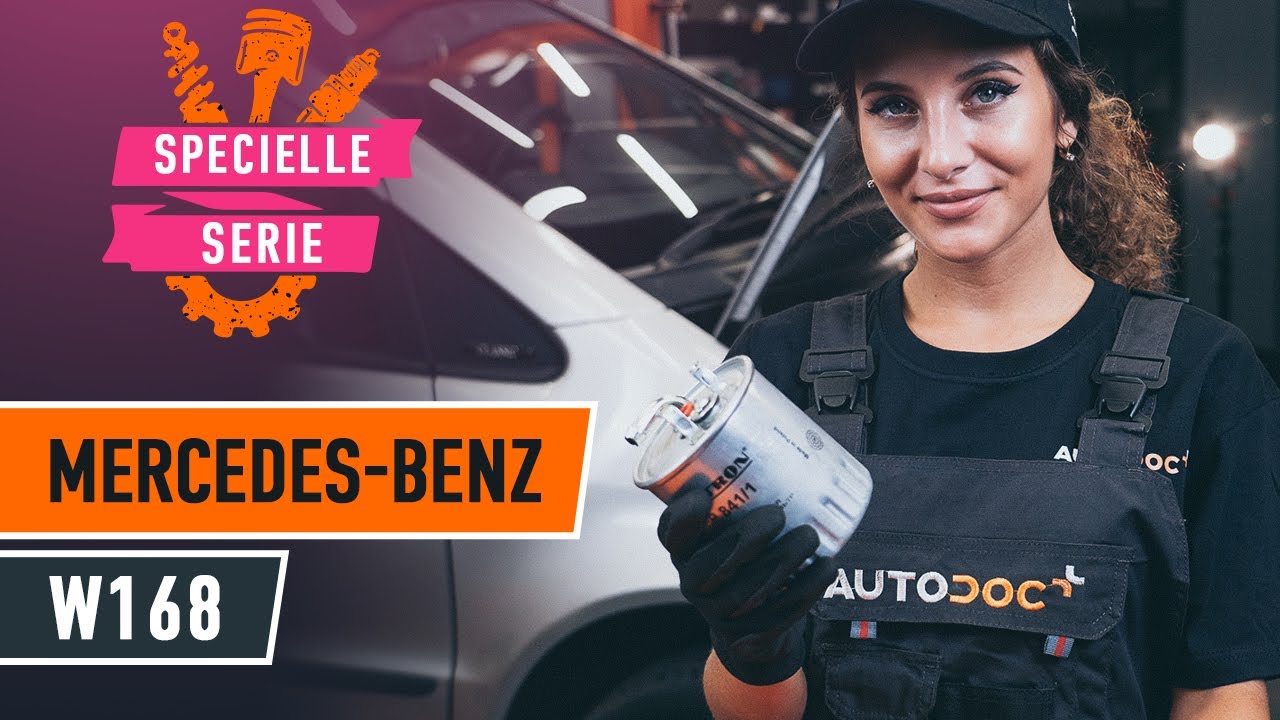Udskift brændstoffilter - Mercedes W168 diesel | Brugeranvisning