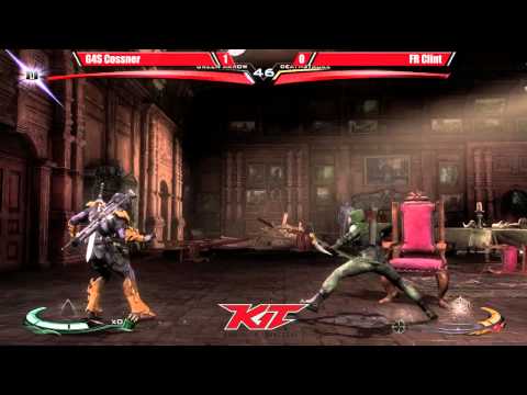 Injustice @ KIT15 - G4S Cossner (Green Arrow) vs ATL Clint (Lex/Deathstroke) [720p/60fps]
