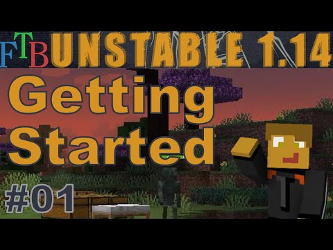 FTB Unstable 1.14 - Getting Started with Silent Gear (E01)