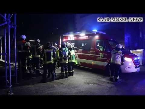 Feuerwehr Schillingen - Einsatz 09.02.2020 - Kellerbrand in Konz