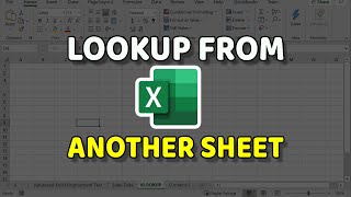 EXCEL VLOOKUP: How to Lookup Data From Another Sheet