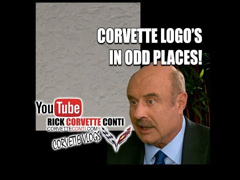 CORVETTE LOGOS IN ODD PLACES like DR PHIL'S HEAD & RICK'S CEILING Video