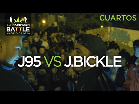 J BICKLE vs J95. 4os Madrid. 420 Backyard Battle 2019