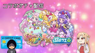【ぷよクエ】【ガチャ配信】クレカの情報を漏洩してしまったので、プリキュアをお迎えしようと思います