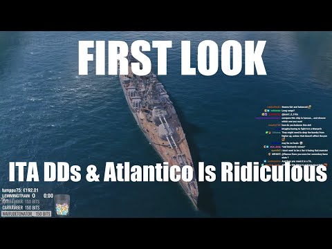 First Look - ITA DDs & Atlantico Looks Insane!