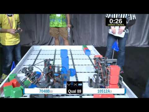 2015 VEXIQ Elem Q89 -  (7048B 10512A) 180 - VEX-IQ Elementary School-VEX Worlds 2015