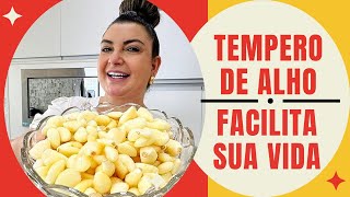 TEMPERO DE ALHO PARA TER SEMPRE EM CASA