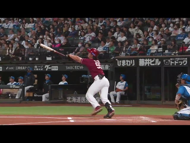 9月25日 北海道日本ハムファイターズ 対 東北楽天ゴールデンイーグルス ハイライト