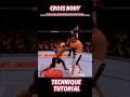 Cross body tutorial [ HIEN SUNDAY ] ! 🥊💥#Boxing #CrossBody #PowerPunch #FightTechnique #BoxingDrills