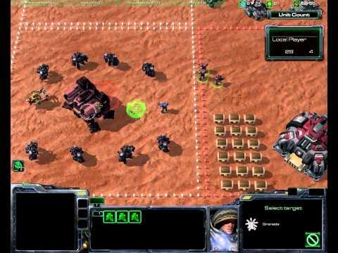 StarCraft 2 Zed Mod Gameplay - The Items: Grenades