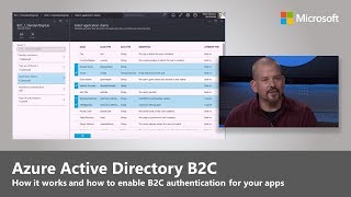 Azure AD B2C: How to enable consumer logins and access management for your B2C apps