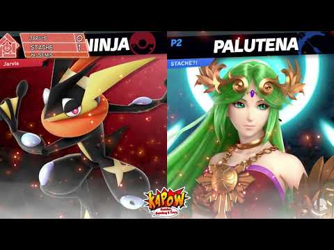 Smash Ultimate Tournament 1/27/19 - Jarvis(Greninja) Vs Stache(Palutena) - W. Semis