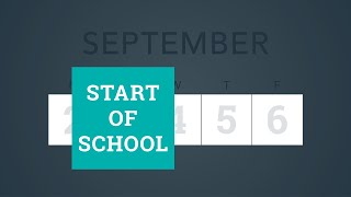 School Calendar to Start in September, Add Days for Teaching & Learning