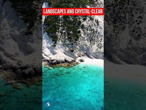 Kefalonia island from a drone. Greece #Shorts