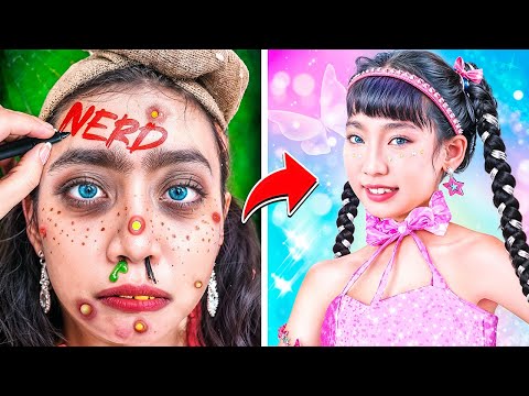 Relooking Extrême D'une Fille Laide Pour Devenir La Reine De L'école!