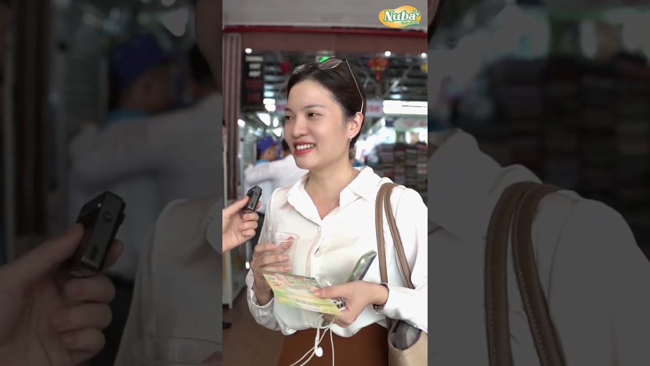 Video Khách hàng nghĩ gì về NUBA - Người dân tại chợ Đống Đa (TP. Đà Nẵng) chia sẻ về Thực phẩm NUBA - Phần 1