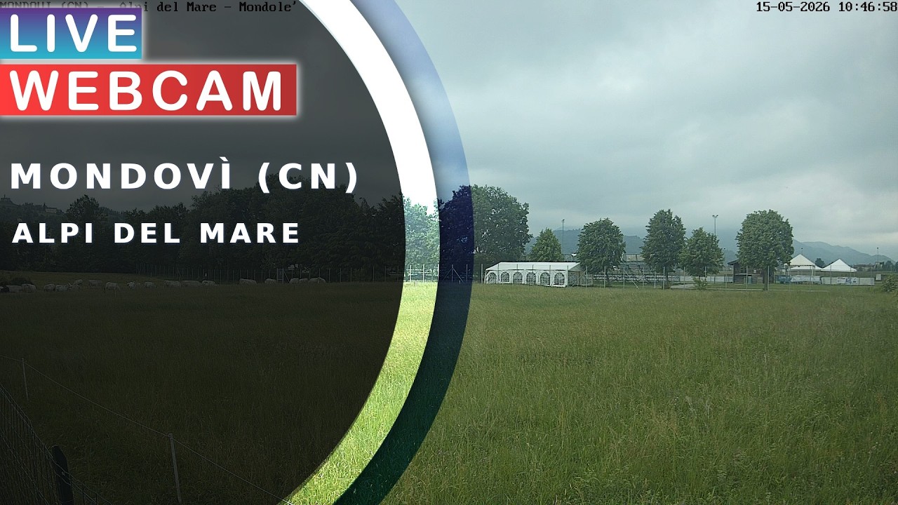 Live webcam view of Alpi del Mare & Mondolé Panorama