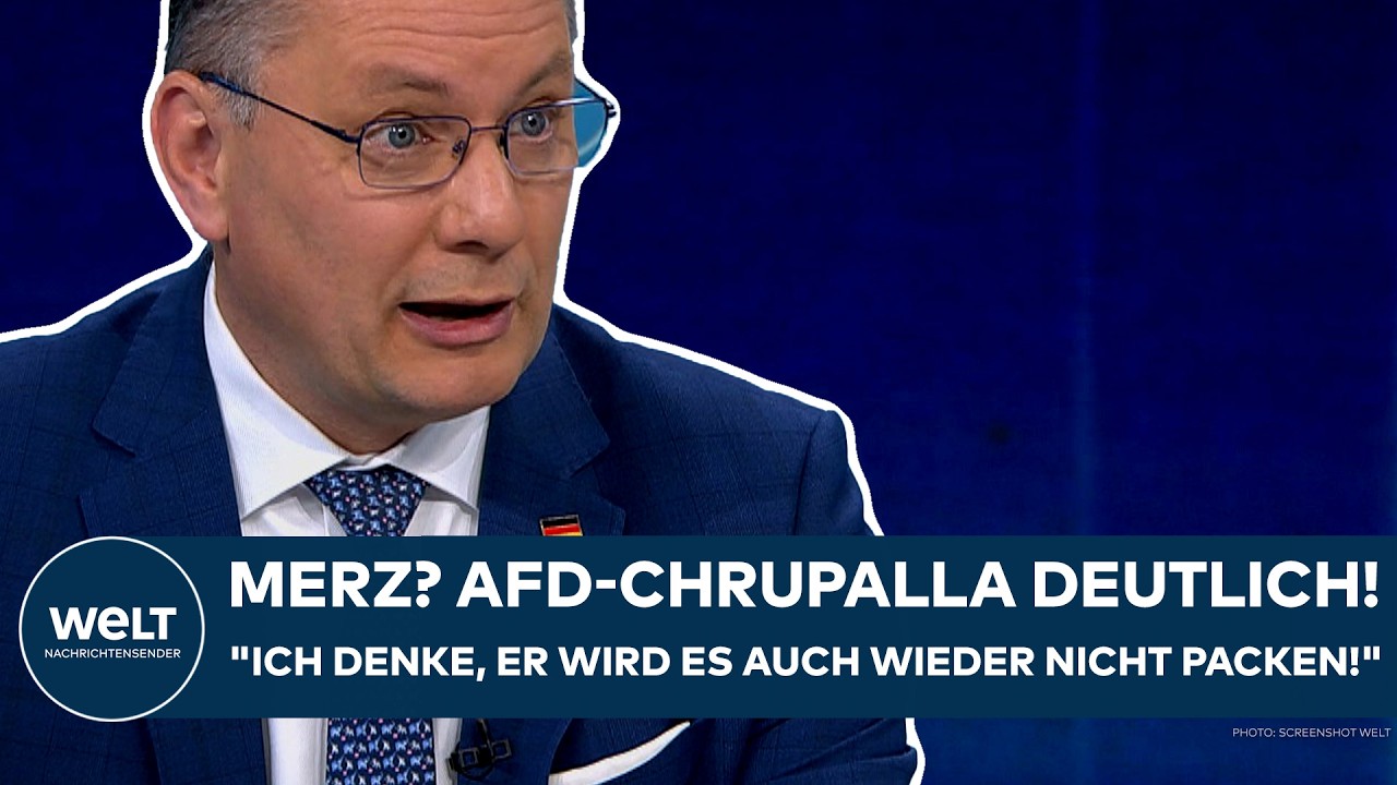TINO CHRUPALLA: "Es wird immer mit dem Finger auf denjenigen gezeigt, der den Dreck anprangert!"