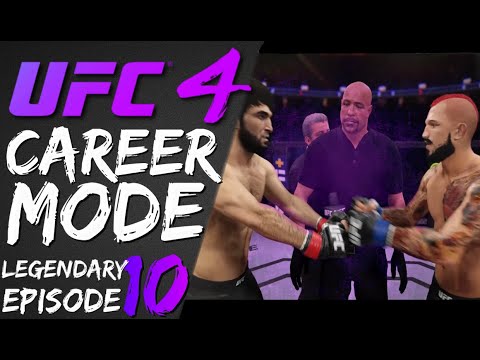 UFC 4 - CAREER MODE #10 - LEGENDARY The End Of The Road