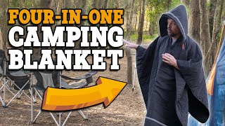 Bedsure Roverlay Review | 4-in-1 Multi-Purpose Travel Blanket, Sleeping Bag, Pillow & Poncho