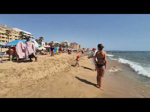 La Mata Beach  🇪🇸 (Playa de La Mata ) Torrevieja, Spain  August 2025