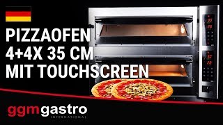 Elektro Pizzaofen - 9+9x 35cm (Breit) - Digital