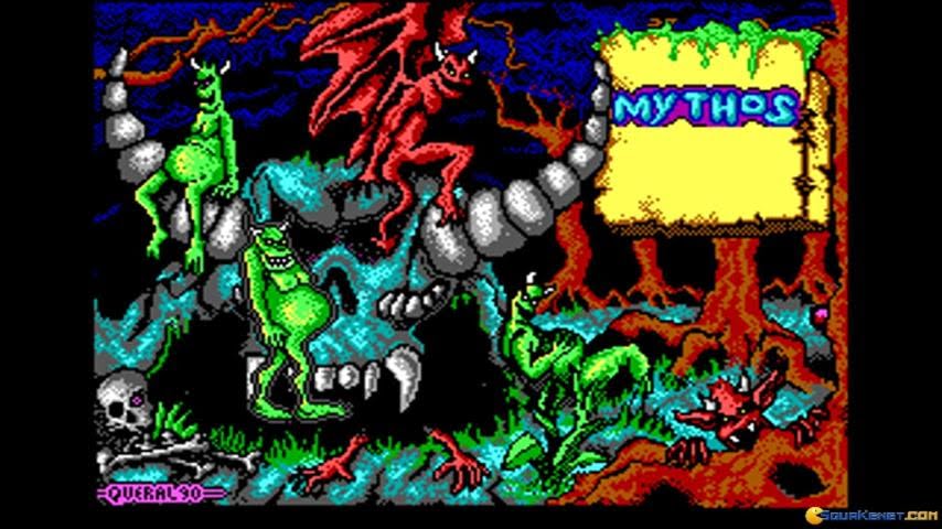 Mythos gameplay (PC Game, 1990)
