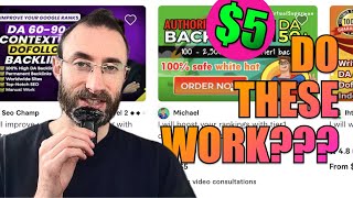 Do Fiverr Backlinks Actually Work?