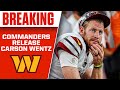 Washington Commanders Release QB Carson Wentz I CBS Sports