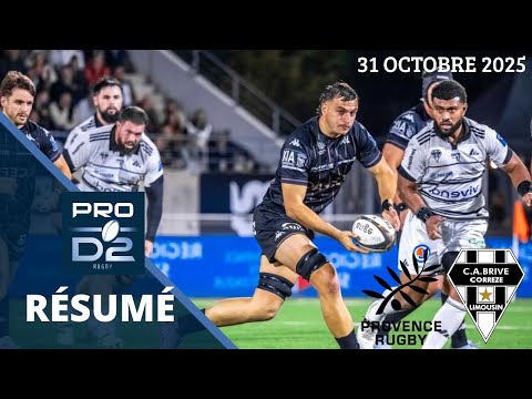 Pro D2 J9 : le résumé de Provence vs Brive - Saison 2025/26