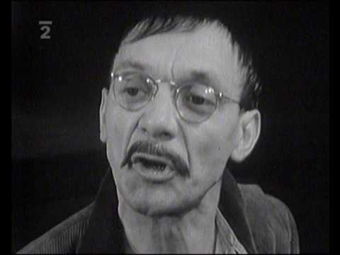 Rudolf Hrušínský a Josef Kemr - Národní divadlo 1965