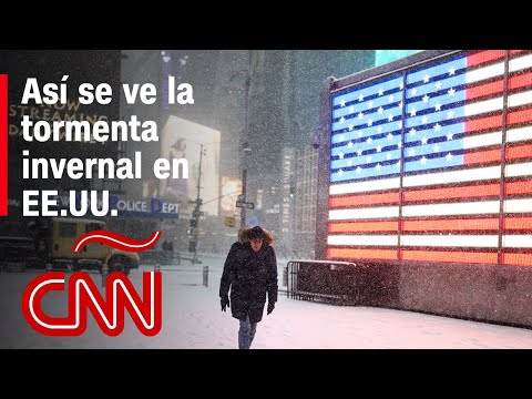 Las imágenes más impactantes de la tormenta invernal en Estados Unidos
