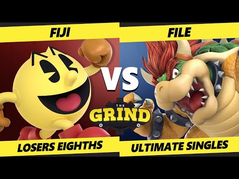 The Grind 202 Top 8 - File (Bowser) Vs. Fiji (Pac-Man) Smash Ultimate - SSBU