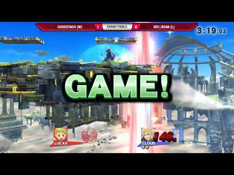 VS Weekly 9/13/18 - Grand Finals - ChocoTaco (Lucas) vs SDi | Bean (Cloud) - Smash 4