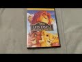 LION KING 2 SIMBA S PRIDE DVD Overview
