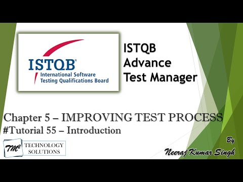 ISTQB Test Manager Introduction