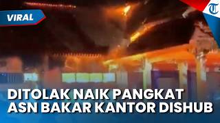ASN NGAMUK Bakar Kantor Dishub Bangka Belitung Imbas Permintaan Kenaikan Pangkat Ditolak