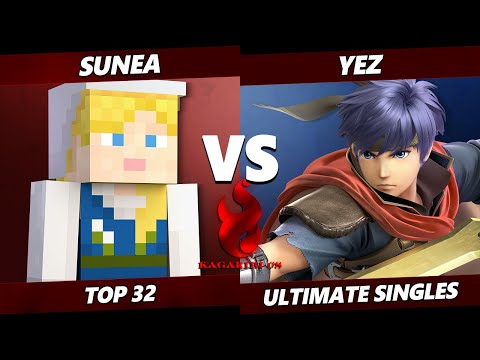 Kagaribi 8 Top 32 - Sunea (Steve) Vs. Yez (Ike) SSBU Ultimate Tournament