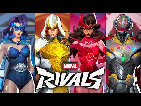 Marvel Rivals Season 5 - All Skins & Characters (4K 60FPS)