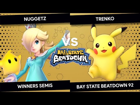 Bay State Beatdown 92 - Nuggetz (Rosalina) vs Trenko (Pikachu) - Winners Semis