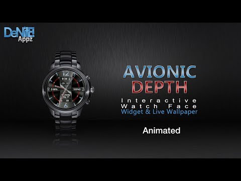 Avionic Depth HD Watch Face Video