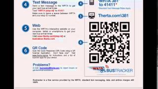 WRTA - Mobile Website Overview