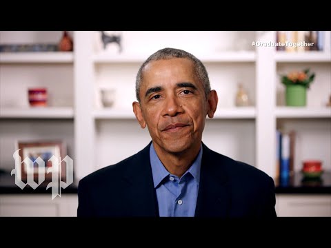 2020 歐巴馬對畢業生的致詞 (Obama's message to the class of 2020 in 2 minutes, 20 seconds)