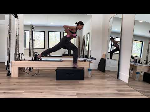 30min Full Body Reformer | Optional dumbbells | Int-Adv