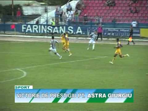 Victorie De Prestigiu Pentru Astra Giurgiu - Sport