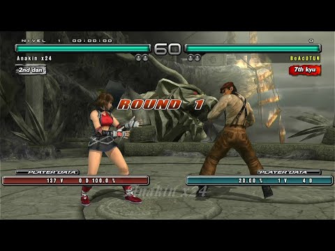 110_5 Asuka Ryona vs Law - Tekken 5 Dark Resurrection PS3 HD 2023 ( Ryona x24 )